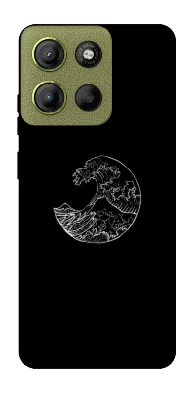 Чехол на Motorola Moto G15 4G Black tsunami фото 1 из 1