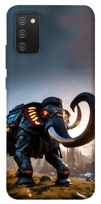 Чохол на Samsung Galaxy A02s Cyber ​​elephant фото 1 з 1