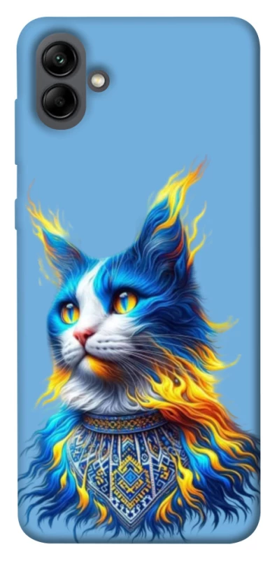 Чохол на Samsung Galaxy A04 Кіт патріот фото 1 з 1