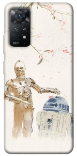 Чохол на Xiaomi Redmi Note 12 Pro 4G Star Wars robots фото 1 з 1