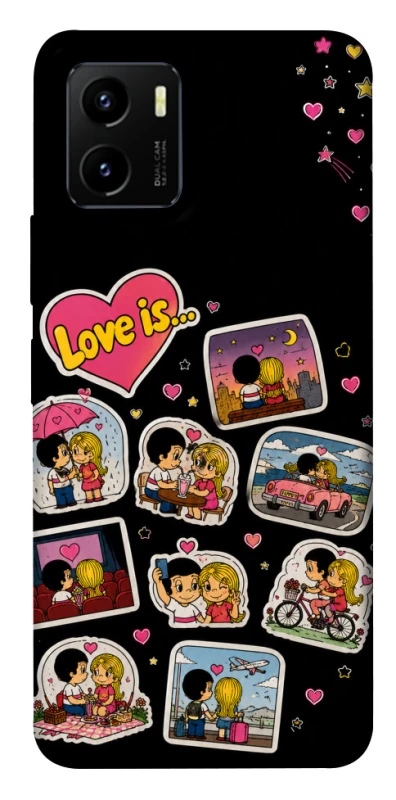 Чохол на Vivo Y15s Love is ver.3 фото 1 з 1
