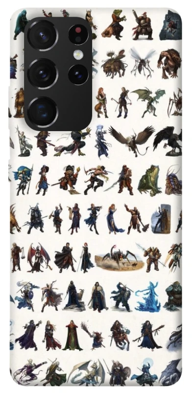 Чохол на Samsung Galaxy S21 Ultra Character Selection фото 1 з 1