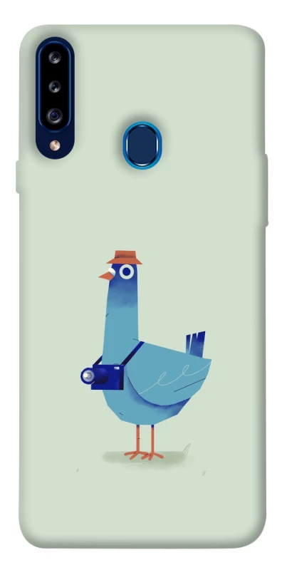 Чохол на Samsung Galaxy A20s Голуб-детектив фото 1 з 1