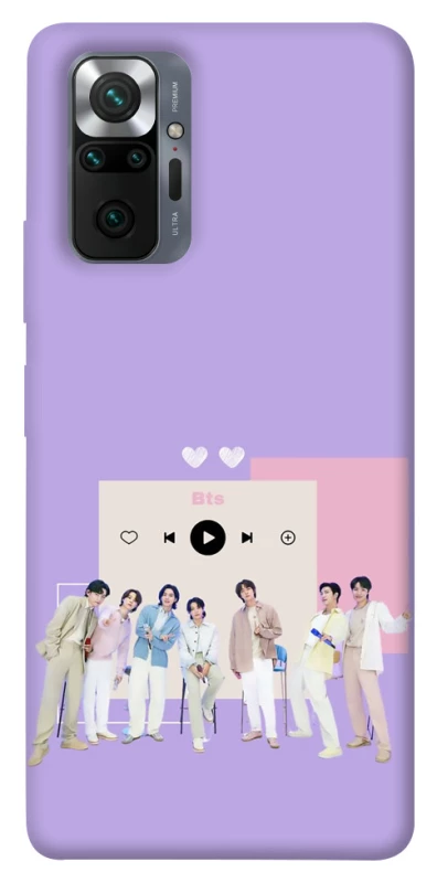 Чехол на Xiaomi Redmi Note 10 Pro BTS v7 фото 1 из 1