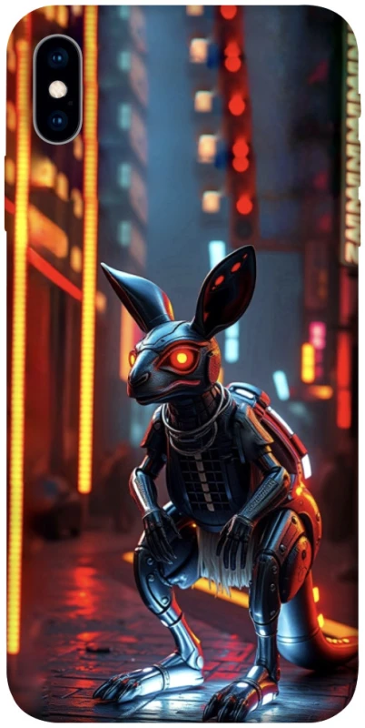 Чохол на Apple iPhone X (5.8") Cyber Kangaroo фото 1 з 1