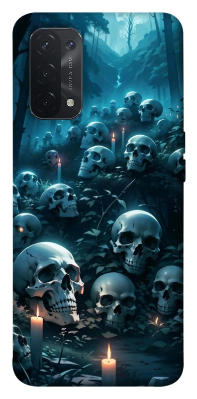 Чохол на Oppo A54 5G / A74 5G Skulls v3 фото 1 з 1