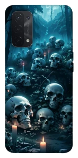 Чехол на Oppo A54 5G / A74 5G Skulls v3 фото 1 из 1