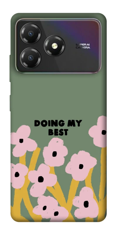 Чохол на ZTE Blade A36 Doing my best фото 1 з 1