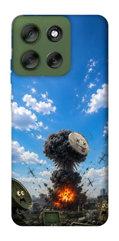 Чохол на Motorola Moto G56 5G Moscow never sleeps ver.6 фото 1 з 1