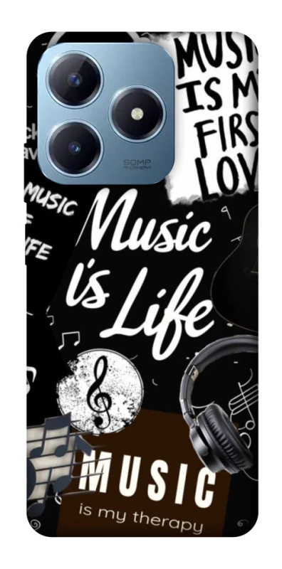 Чохол на Realme C63 Music is Life фото 1 з 1