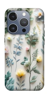 Чехол на Apple iPhone 16 Pro Floral design ver.4 фото 1 из 1