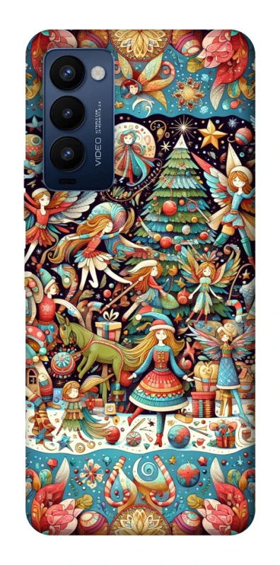 Чохол на TECNO Camon 18 Pro Christmas spirit ver.17 фото 1 з 1