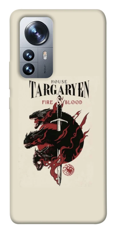 Чехол на Xiaomi 12 / 12X House of the Dragon ver.4 фото 1 из 1