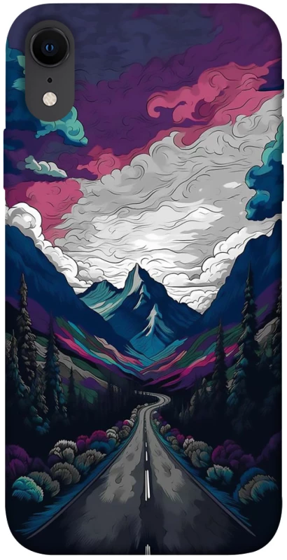 Чохол на Apple iPhone XR (6.1") Намальовані гори фото 1 з 1