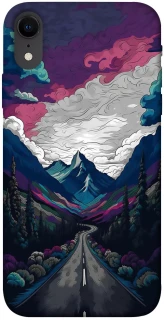 Чехол на Apple iPhone XR (6.1") Нарисованные горы фото 1 из 1
