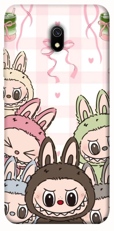 Чохол на Xiaomi Redmi 8a All Labubu 2 фото 1 з 1