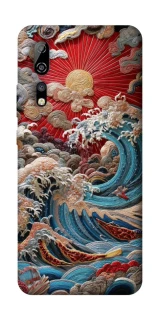 Чохол на ZTE Axon 10 Pro Japa wave ver.2 фото 1 з 1