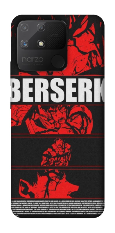 Чохол на Realme Narzo 50A Berserk poster фото 1 з 1