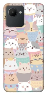 Чохол на Realme C30 Funny Kittens ver.2 фото 1 з 1
