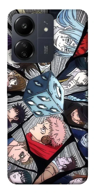 Чохол на Xiaomi Redmi 13C jujutsu kaisen v4 фото 1 з 1