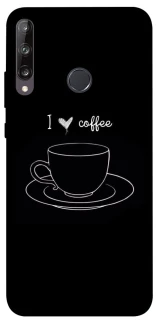 Чехол на Huawei P40 Lite E Black coffee фото 1 из 1