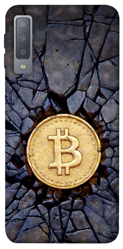 Чохол на Samsung A750 Galaxy A7 (2018) Bitcoin cracks фото 1 з 1