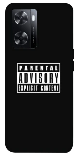 Чохол на Oppo A57s Parental Advisory Label фото 1 з 1