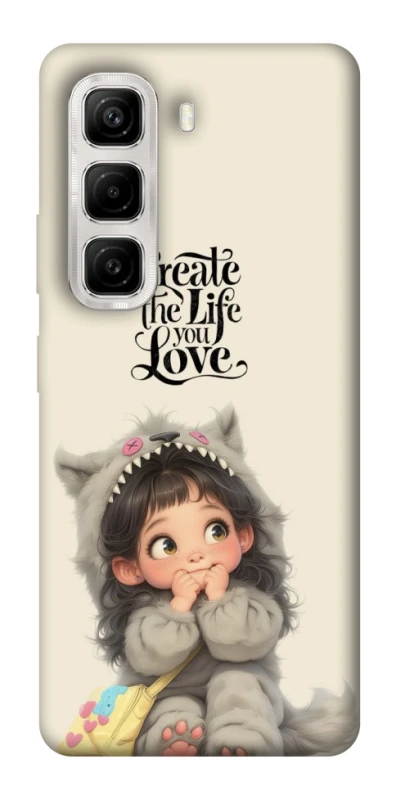 Чохол на Infinix Hot 50 4G Create the life you love фото 1 з 1