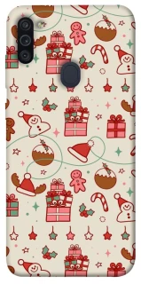 Чохол на Samsung Galaxy M11 Новорічний v14 фото 1 з 1