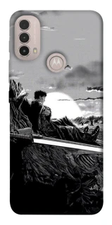 Чехол на Motorola Moto E40 Berserk sunset фото 1 из 1