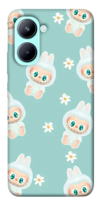 Чохол на Realme C33 Labubu Green фото 1 з 1