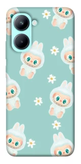Чехол на Realme C33 Labubu Green фото 1 из 1