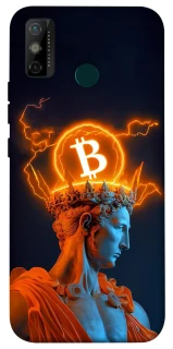 Чехол на TECNO Spark 6 Go Bitcoin God фото 1 из 1