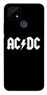 Чехол на Realme C12 AC/DC logo фото 1 Чехол на Realme C12 AC/DC logo фото 1 из 1