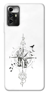 Чехол на ZTE Blade A72 Tattoo ver.9 фото 1 из 1
