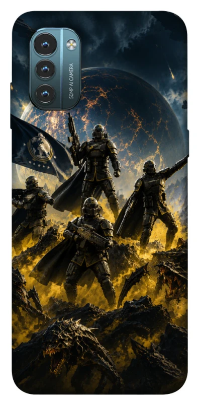 Чохол на Nokia G21 HELLDIVERS фото 1 з 1