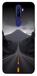 Чехол на Oppo A5 (2020) / Oppo A9 (2020) Black mountains фото 1 из 1