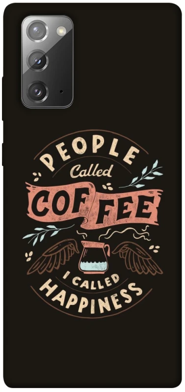 Чехол на Samsung Galaxy Note 20 Сoffee happiness фото 1 из 1