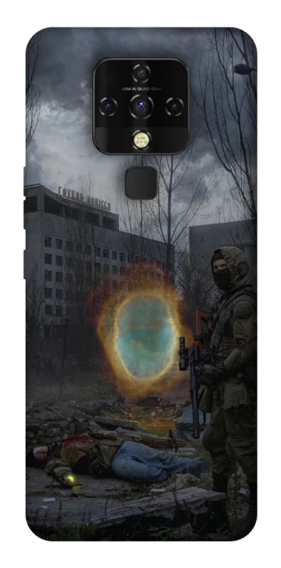 Чехол на TECNO Camon 16 SE Сталкер v6 фото 1 из 1