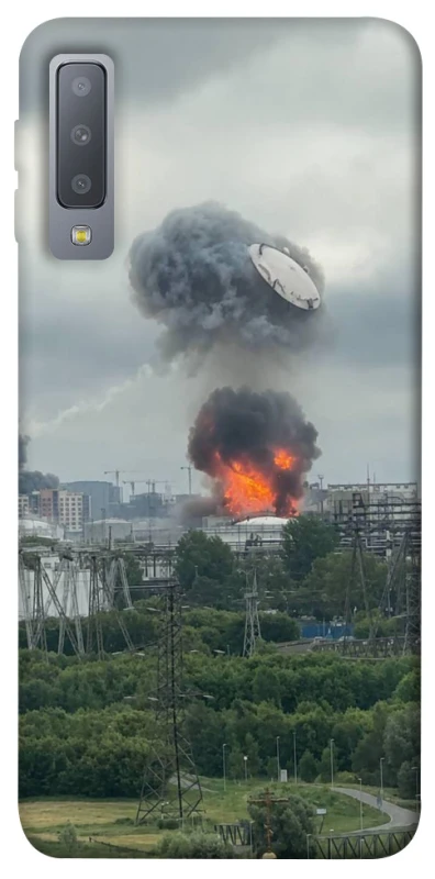 Чохол на Samsung A750 Galaxy A7 (2018) Moscow never sleeps ver.4 фото 1 з 1