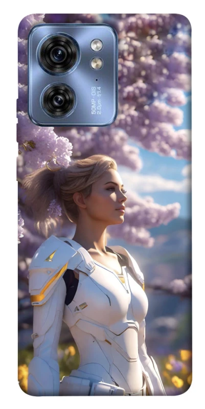 Чохол на Motorola Edge 40 Cyber space girl ver.1 фото 1 з 1