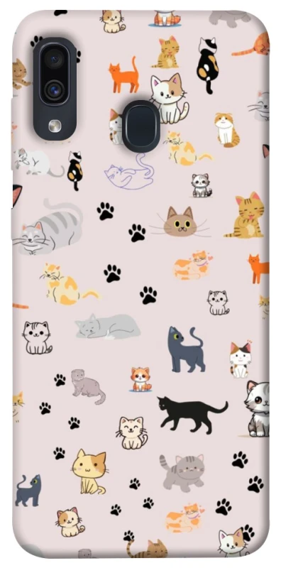 Чохол на Samsung Galaxy A20 / A30 Cat style ver.1 фото 1 з 1