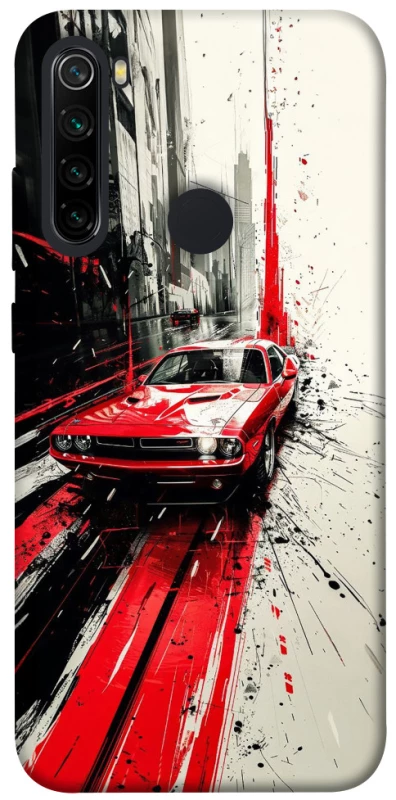 Чохол на Xiaomi Redmi Note 8 Painted Mustang фото 1 з 1