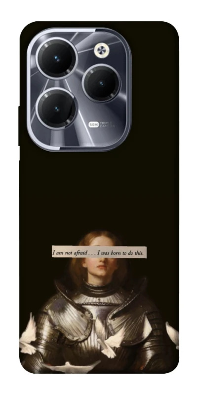 Чохол на Infinix Hot 40 Pro Not afraid фото 1 з 1