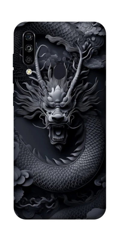 Чохол на ZTE Blade A7 (2020) black dragon фото 1 з 1
