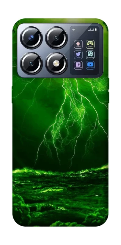 Чехол на Xiaomi POCO X8 Pro Молния v2 фото 1 из 1