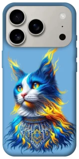 Чохол на Apple iPhone 17 Pro (6.3") Кіт патріот фото 1 з 1