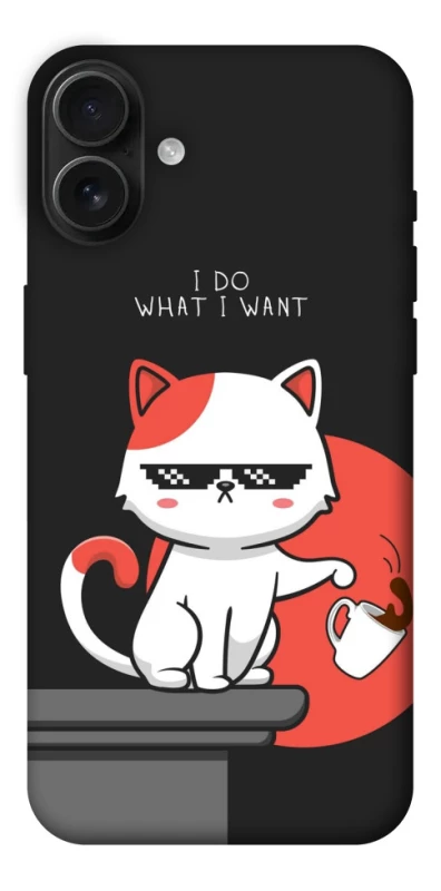 Чохол на Apple iPhone 16 Plus I do what i wont фото 1 з 1