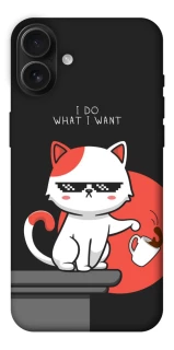 Чохол на Apple iPhone 16 Plus I do what i wont фото 1 з 1