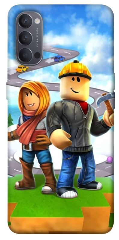 Чохол на Oppo Reno 4 Roblox Builder Adventure фото 1 з 1